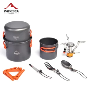 Camping Cookware and Tableware Set