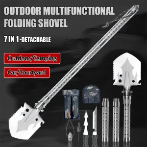 Portable Military Survival Folding Shovel
