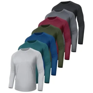 7-Pack Men's Quick-Dry UV Shirts