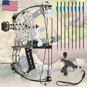 30-60lb Adjustable Compound Bow Set